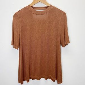 American Eagle Soft & Sexy T Ribbed Top